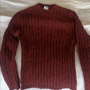 Dolce and Gabana dark red sweater